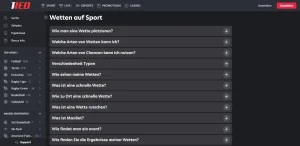 FAQ-Einträge zu Einzelwetten und Kombiwetten
